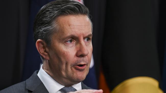 Health Minister Mark Butler on Thursday. Picture: Getty Images