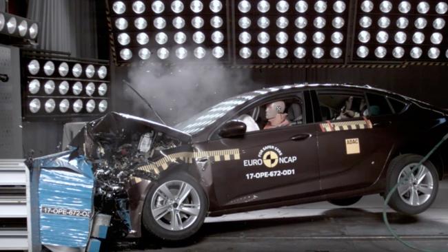 The Commodore’s crash test score is based on the results of a left-hand-drive model sold in Europe. Picture: Supplied.