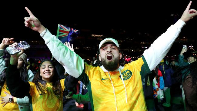 An average of 3.56 million people across Australia watched Monday’s game. Picture: Roni Bintang/Getty Images