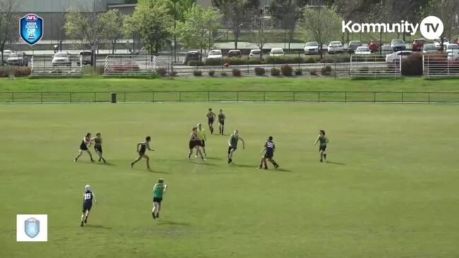 Replay: AFL NSW/ACT Junior Schools Cup - Canberra High v Westfield Sports High