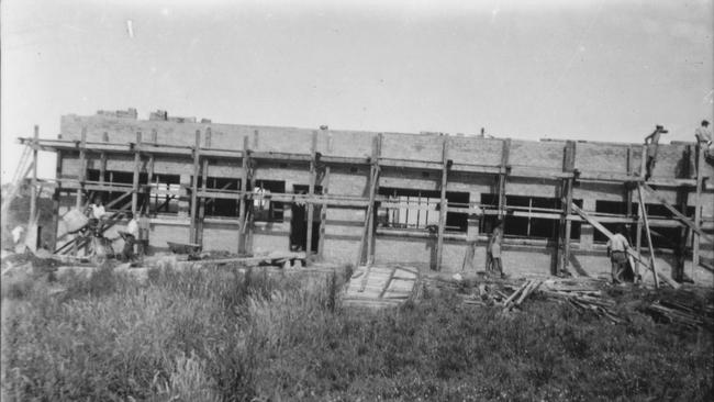 The brewery under construction in 1950. Picture Marin Alagich, Northern Beaches Library