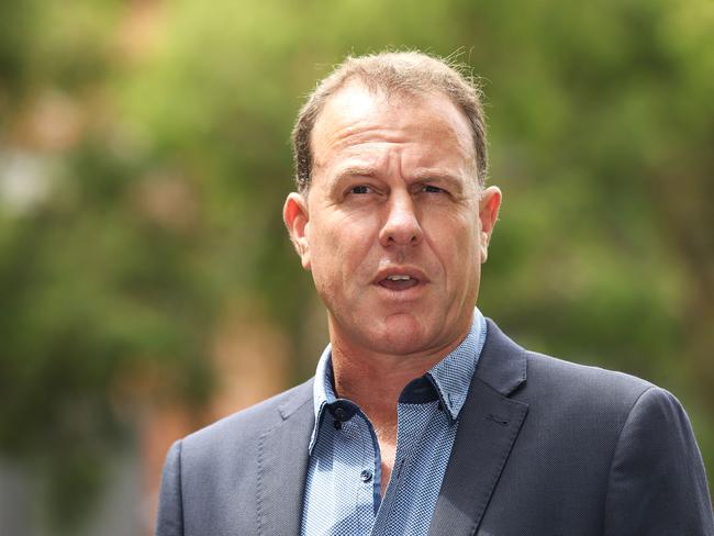 SYDNEY, AUSTRALIA - DECEMBER 18: Matildas Head Coach Alen Stajcic speaks to the media during an Australian Matildas media opportunity at Harmony Park on December 18, 2018 in Sydney, Australia. (Photo by Mark Kolbe/Getty Images)