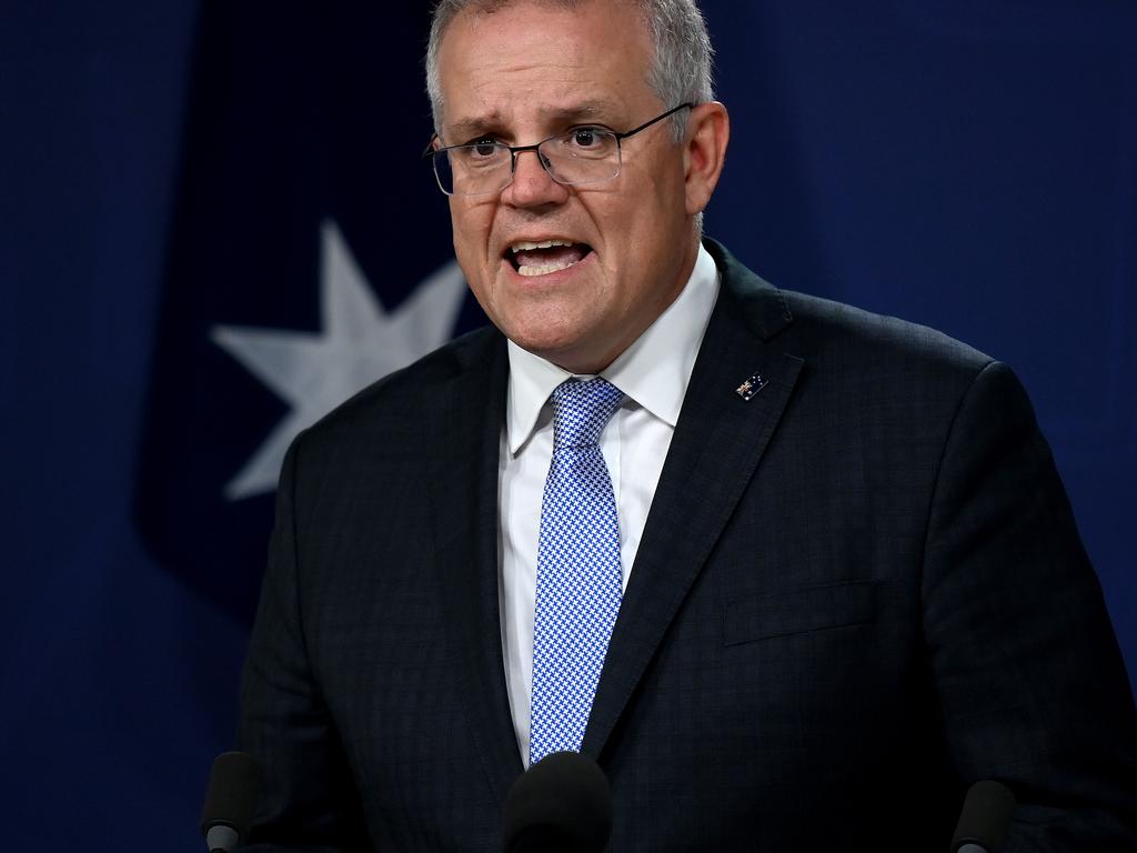 The Morrison Government’s tax plan has changed many times. Picture: NCA NewsWire/Bianca De Marchi