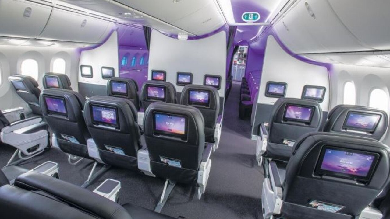 Air New Zealand ranked two and also won Best Airline in the Pacific, Best Premium Economy and Best Economy. Picture: Airlineratings.com