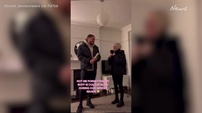 Women forgets partner is colour blind during pregnancy reveal