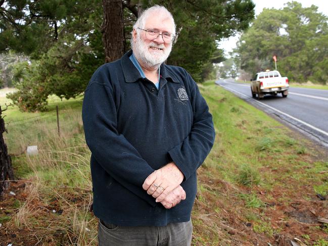 Cliff Fraser was a long-haul truck driver earning nearly $120,000 a year until a heart attack during a drive 10 years ago ended his career. Picture: Andy Rogers