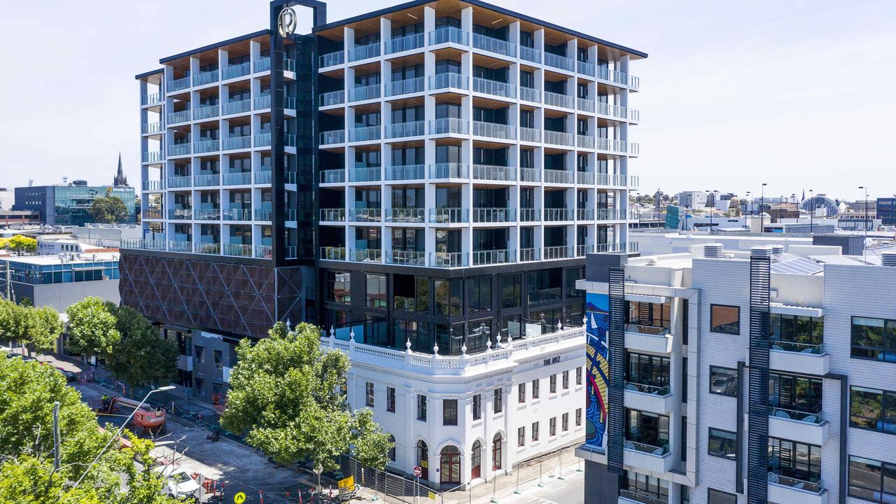 The Ritz Hotel Geelong has been transformed from a city eyesore. Picture: Supplied