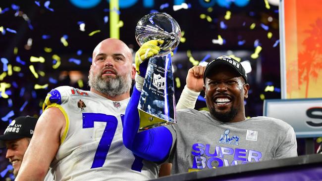 Super Bowl champions LA Rams could play a game in Sydney in 2024. Picture: Frederic J. Brown/AFP