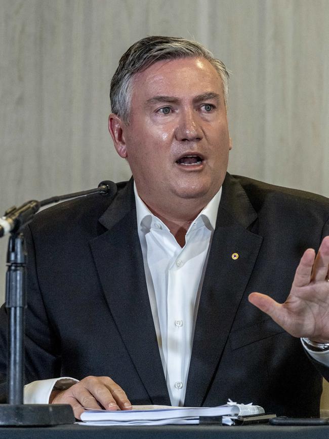 Eddie McGuire. Picture: Jake Nowakowski