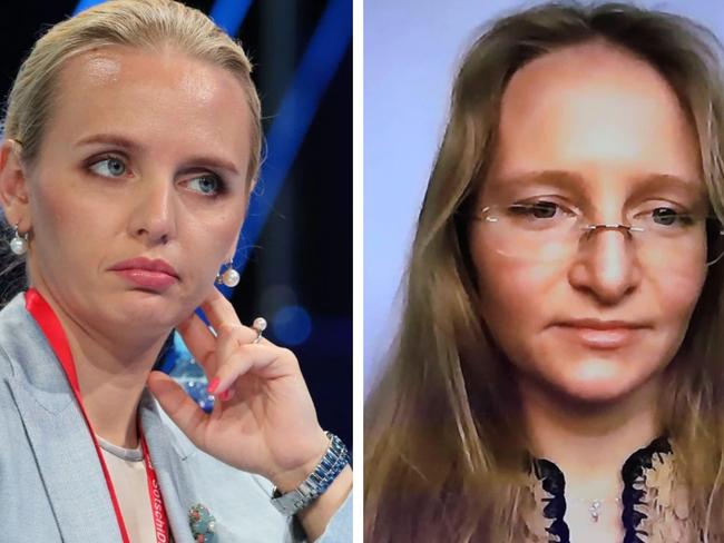 Putin's two daughters have been hit by EU sanctions. Picture: Supplied.