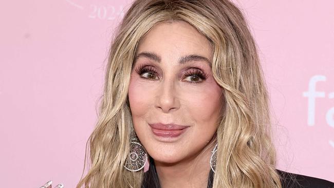 BROOKLYN, NEW YORK - OCTOBER 15: Cher attends the Victoria's Secret Fashion Show 2024 at Duggal Greenhouse on October 15, 2024 in Brooklyn, New York.   Theo Wargo/Getty Images/AFP (Photo by Theo Wargo / GETTY IMAGES NORTH AMERICA / Getty Images via AFP)