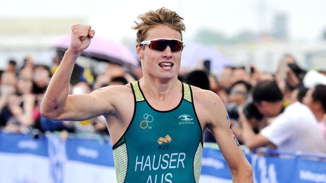 World junior champion and Gold Coast triathlete Matt Hauser will be named in Australia’s Commonwealth Games team. Picture: Janso Schmidt | ITU