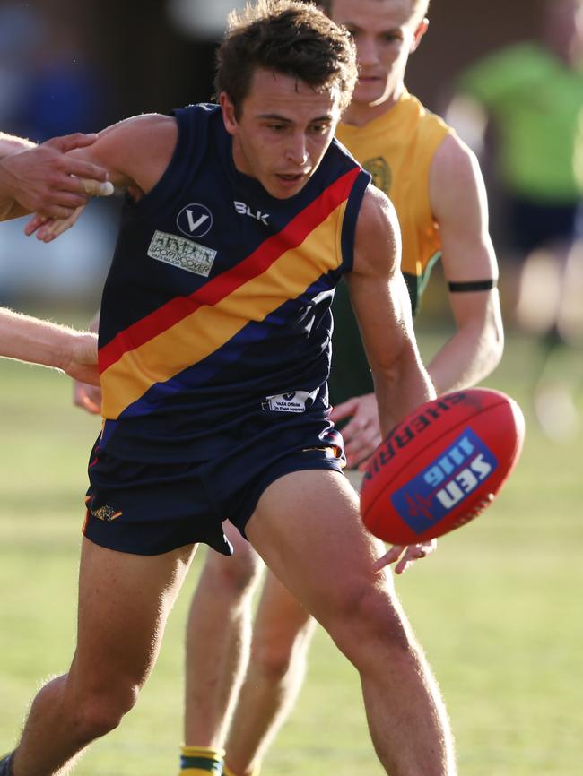 Chris Mangoni had a big hand in St Bedes win over Parkdale on Saturday, being named best on ground.