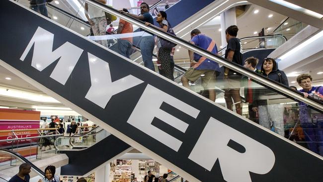 Crowds from the early hours to be first to have access to the millions of sale items at the Myers in Perth for their Stocktake Sale.