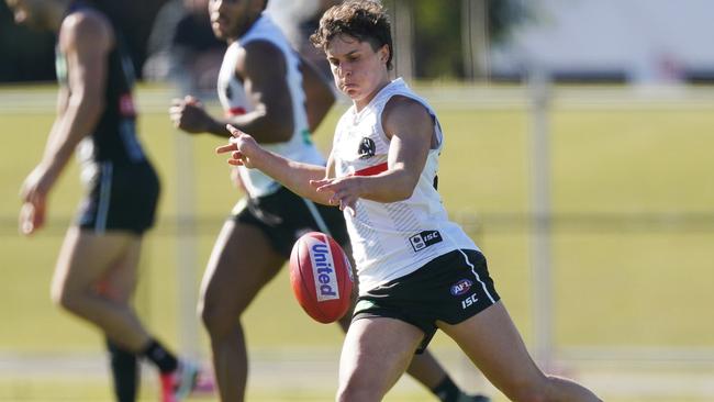 Young Collingwood midfielder Trent Bianco will play his first AFL game this weekend.