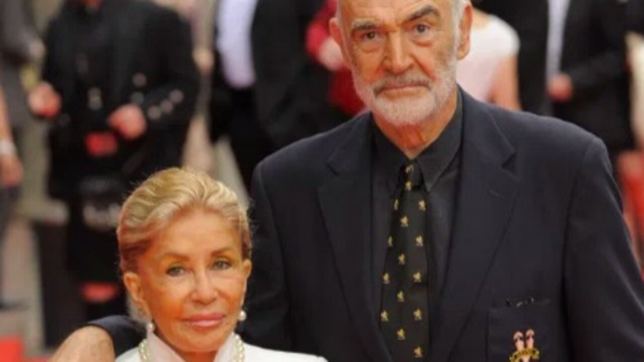 Sean Connery and his second wife Micheline Roquebrune