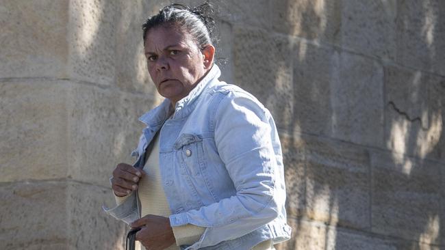 Tammie Peters outside Wollongong Local Court Friday July 31. Picture: Simon Bullard.