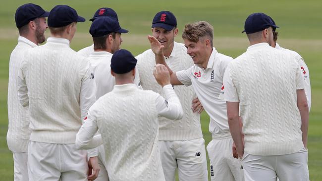 Sam Curran was the destroyer as the Aussie batsmen struggled.