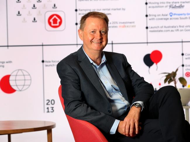 18/12/2018  Newly appointed CEO of REA group Owen Wilson at the company headquarters in Melbourne. Picture : David Geraghty / The Australian.