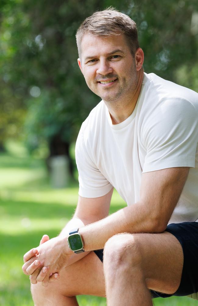 Former Wallaby Drew Mitchell treats his severe anxiety. Picture: David Swift