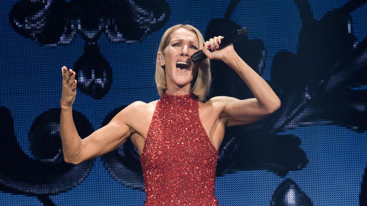 Celine Dion struggles to now sing.