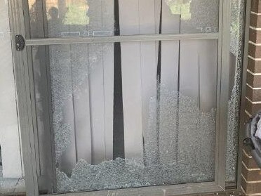 Glass doors around the property have smashed unexpectedly due to the movement.