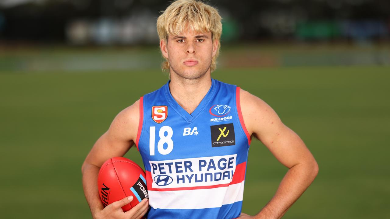 Central District's Tom Cochrane. Picture: Cory Sutton/SANFL