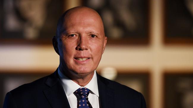 New Liberal Party leader Peter Dutton. Picture: NCA NewsWire / Tracey Nearmy