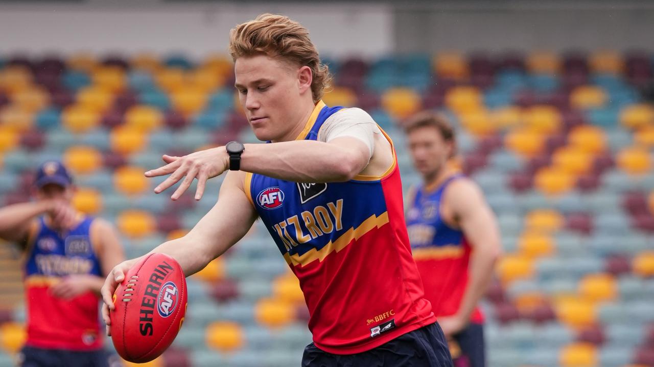 AFL 2025 Levi Ashcroft, Brisbane Lions back at training after