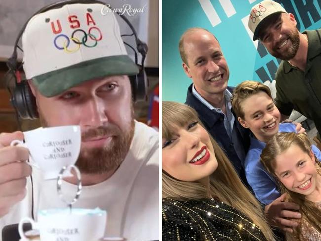Travis Kelce detailed meeting Prince William at Taylor Swift's concert.