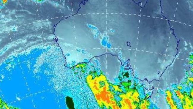 Cold front brings wild weather, heavy rain to South West. Picture: Bureau of Meteorology
