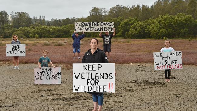 Many reisdents wanted the wetlands purchased by council and brought into public hands. Picture: AAP / Troy Snook.