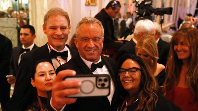 Robert F. Kennedy Jr. at a November black-tie gala at Mar-a-Lago in Palm Beach. Picture: AFP