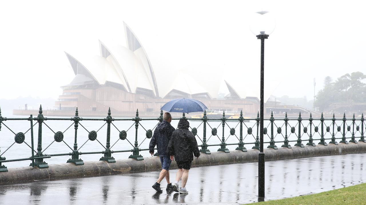 Sydney was lashed by storms on Tuesday. Picture: Newswire/ Gaye Gerard