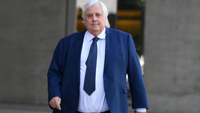 Businessman Clive Palmer. Picture: AAP