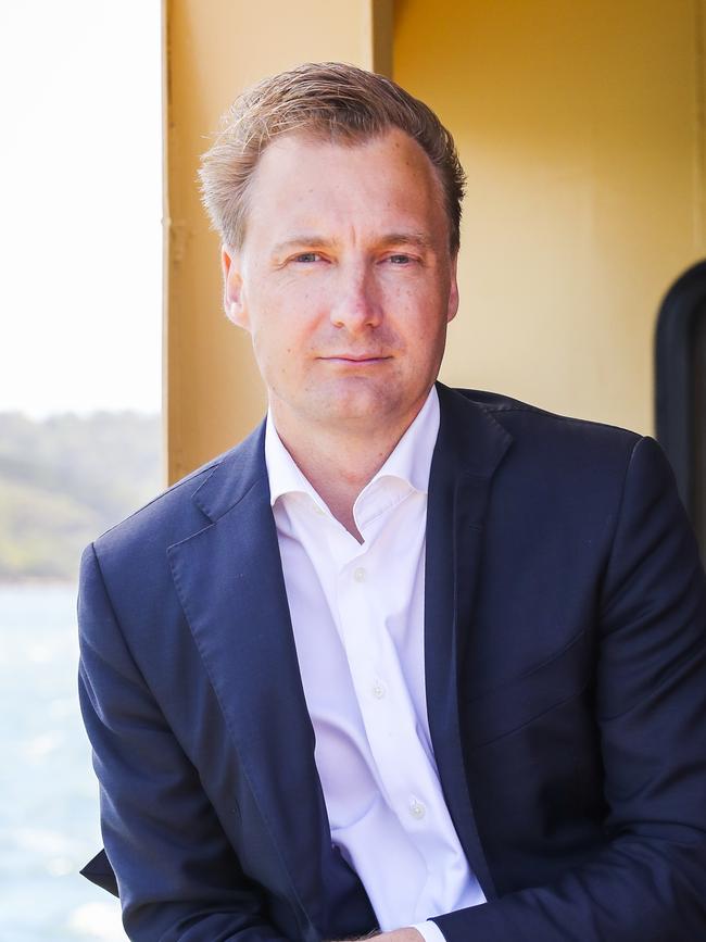 James Griffin, Manly MP, said he was blindsighted by the changes to school buses. Picture: Dylan Robinson