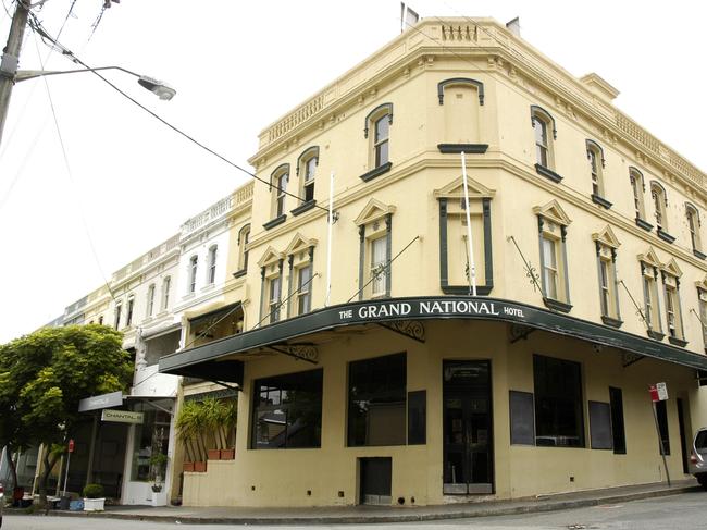 The Grand National Hotel in Paddington. Picture: Paul McMillan