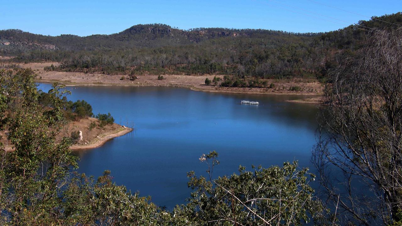 Lake Perseverance and spillway. Thursday 23rd September 2021 Picture: David Clark