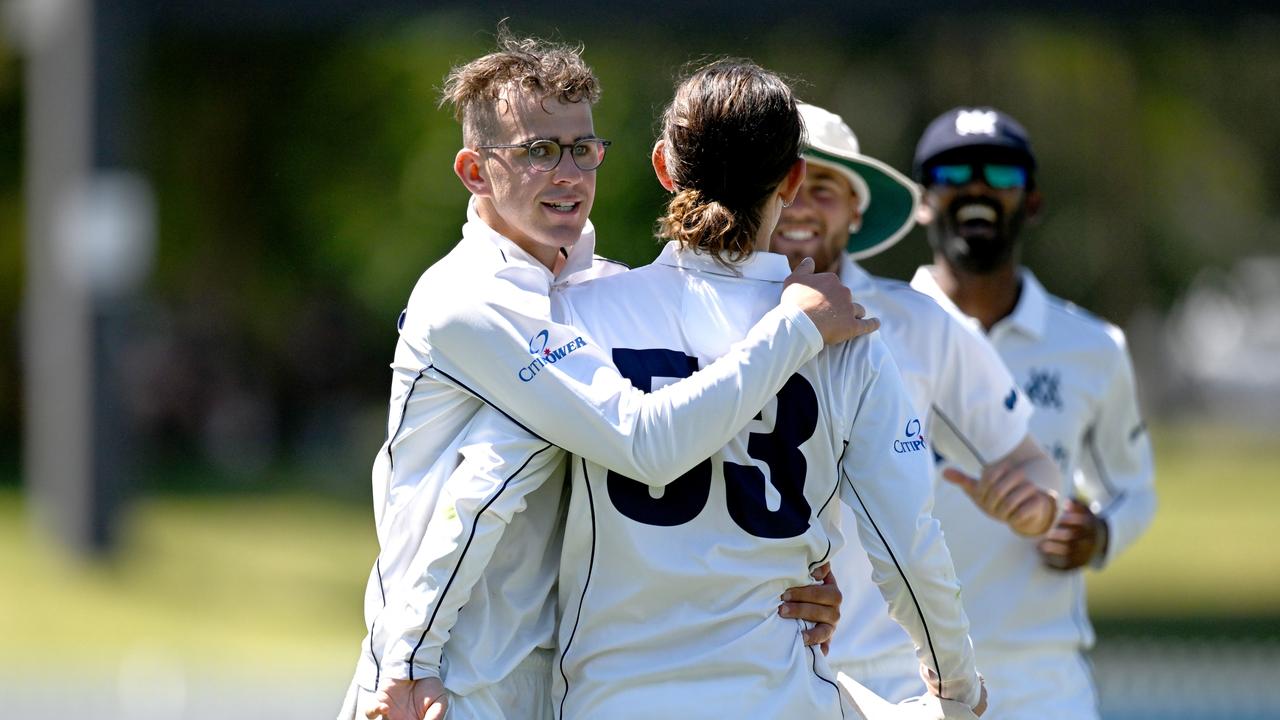 Todd Murphy bowled Victoria to victory on the final day. Picture; Morgan Hancock/Getty Images