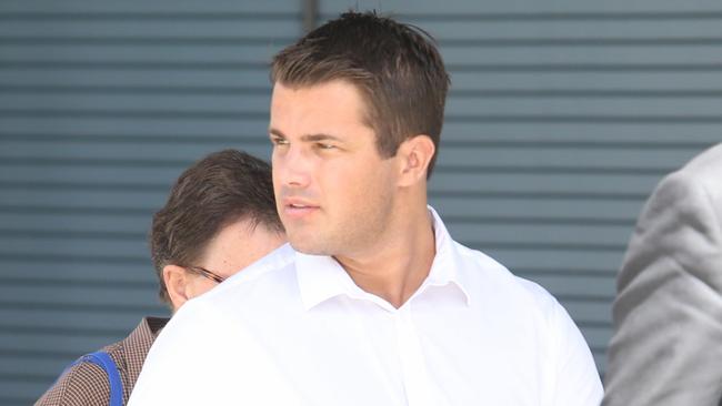 Gable Tostee arriving at the Brisbane Supreme Court. Photo: Tara Croser.