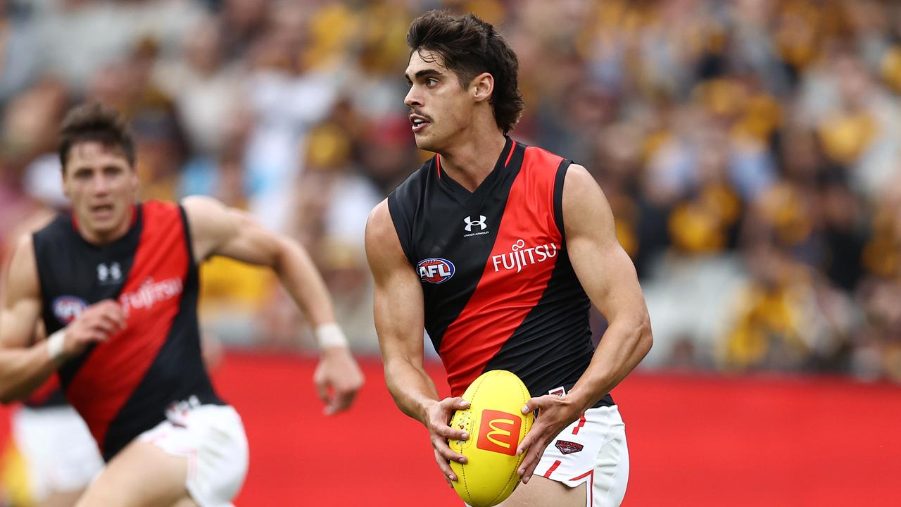 Essendon’s Brandon Zerk-Thatcher is high on Port’s list of key position targets. Picture: Michael Klein