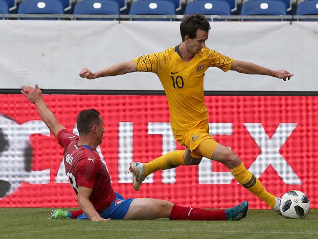 Robbie Kruse could be in for a change of scenery. Pic: Toby Zerna