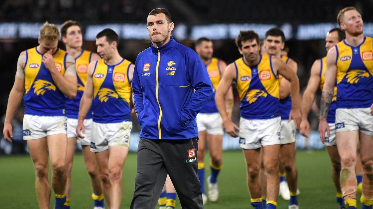 A whole bunch of experience is out the door at West Coast. Picture: Morgan Hancock/AFL Photos