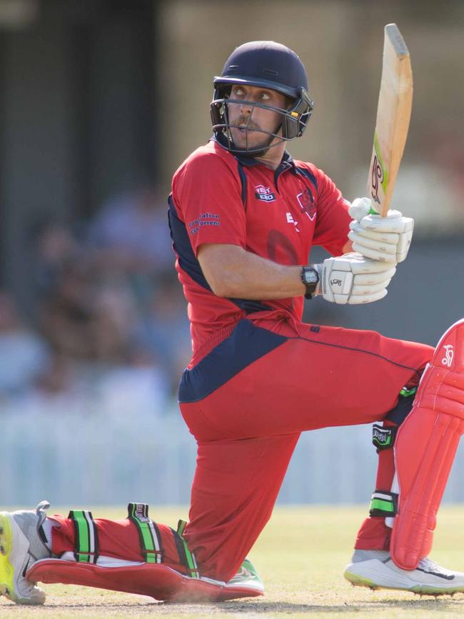 East Torrens’ Jake Lehmann hit 13 fours as he topscored for the Reds.