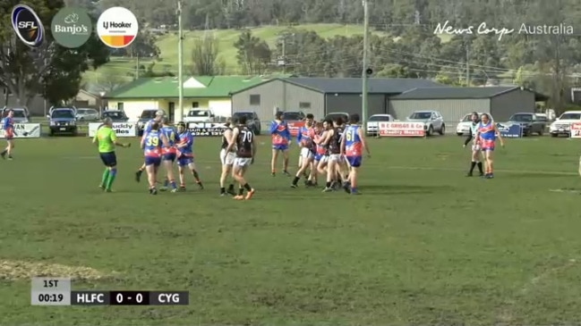 Replay: SFL - Huonville Lions vs Cygnet (Reserves)