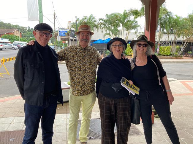 Bill Heather and friends at the Kyogle writers festival