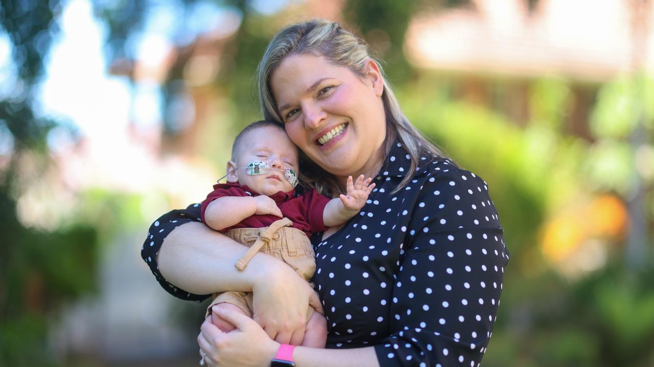 First mother’s day a miracle for brave little Ethan | The Courier Mail