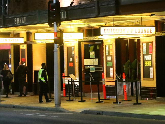 The Golden Sheaf Hotel this week, with improved safety protocols. Picture: Bill Hearne