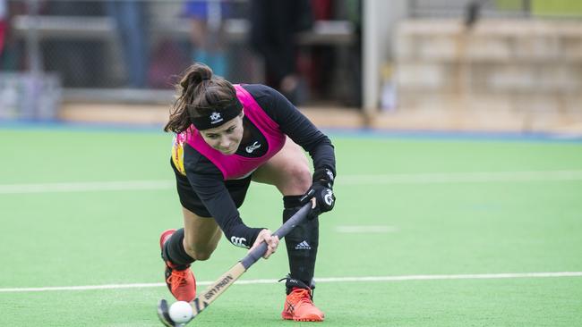 Tinesha Carey of Gold Coast against Tweed. Picture: Kevin Farmer