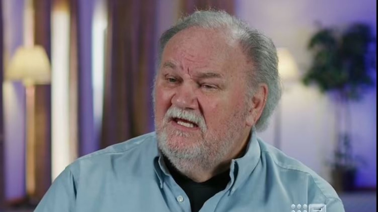 Meghan has disowned her father Thomas Markle and did not even contact him when he suffered a stroke. Picture: Nine Network